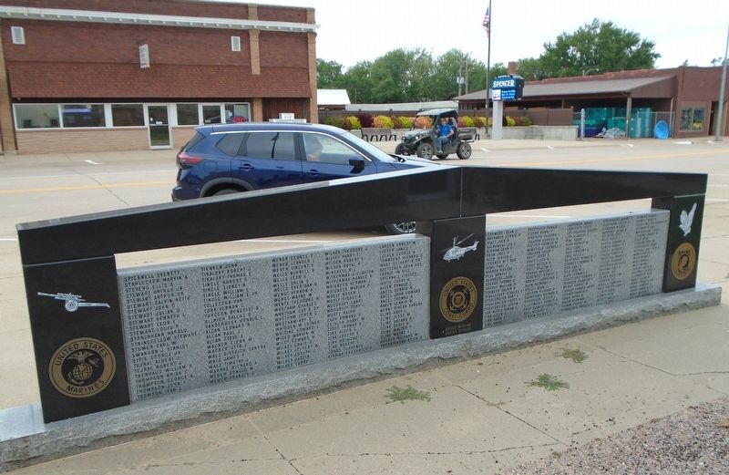 Veterans Memorial Honor Roll. Click for full size. Veterans Memorial Honor Roll image. Click for full size.