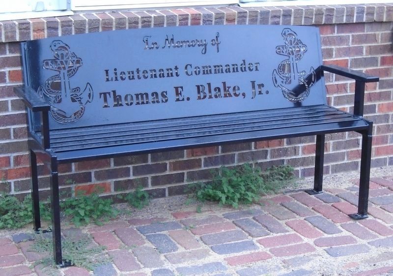 Veterans Memorial Thomas E. Blake Jr. Bench. Click for full size. Veterans Memorial Thomas E. Blake Jr. Bench image. Click for full size.