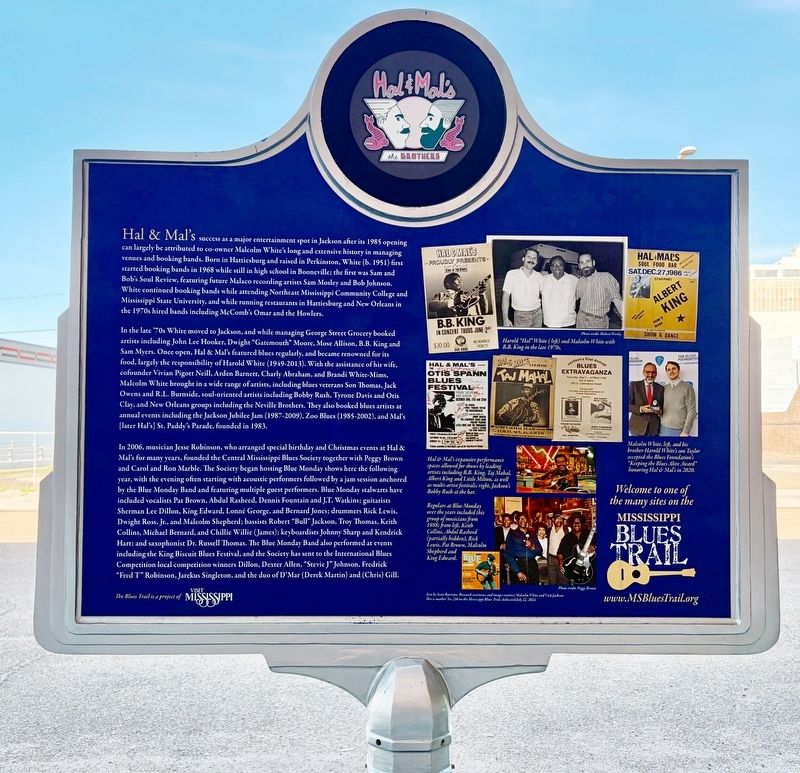 Hal & Mal's Marker. Click for full size. Hal & Mal's Marker image. Click for full size.