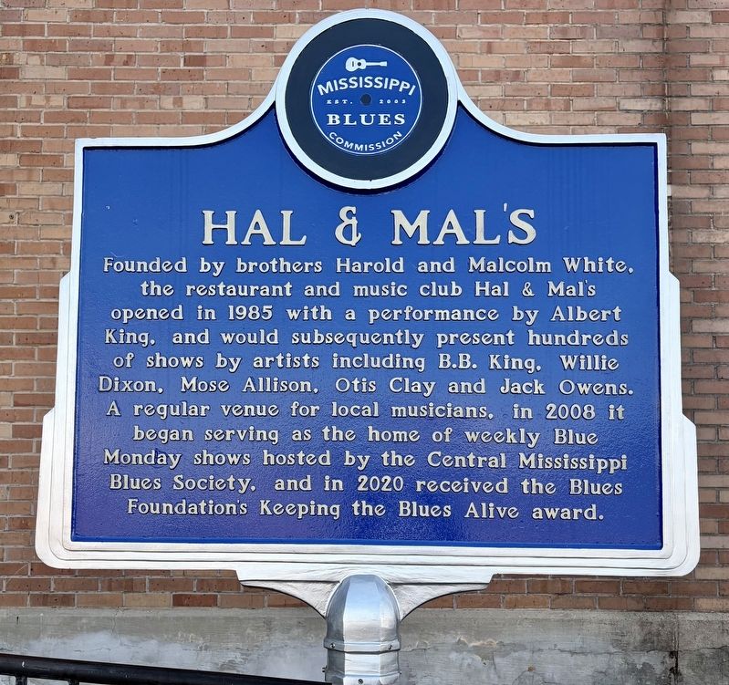 Hal & Mal's Marker. Click for full size. Hal & Mal's Marker image. Click for full size.