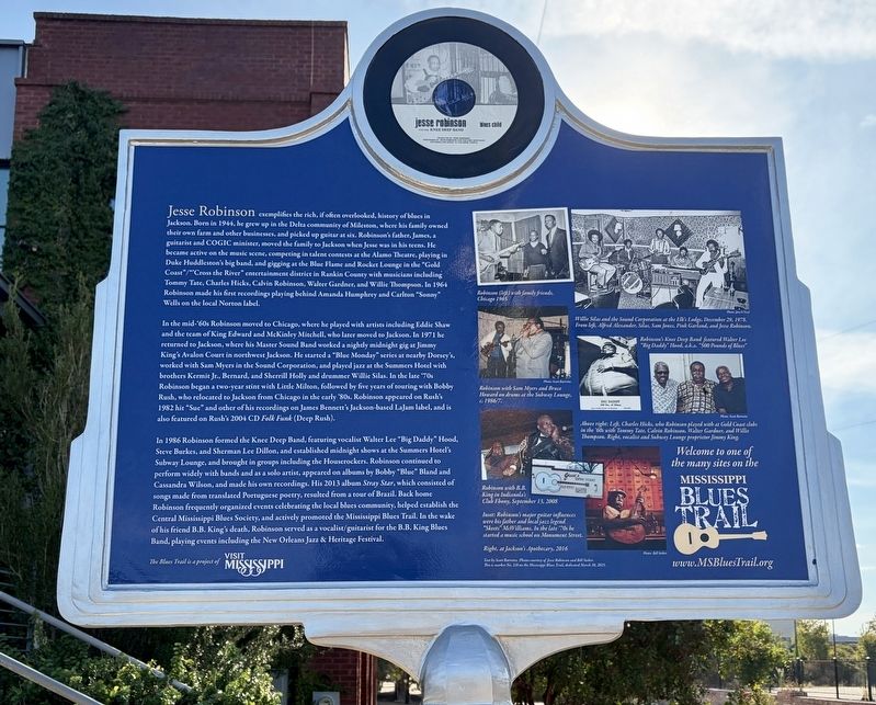 Jesse Robinson Marker. Click for full size. Jesse Robinson Marker image. Click for full size.