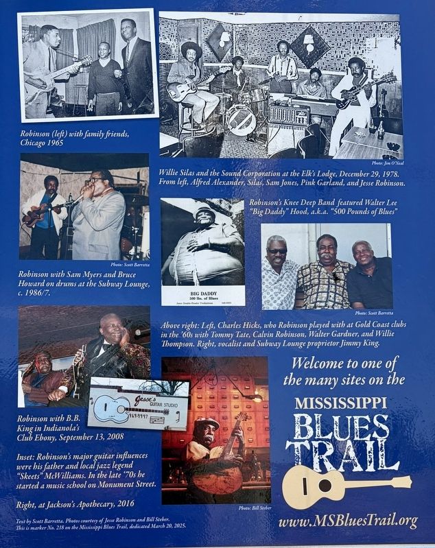 Jesse Robinson Marker. Click for full size. Jesse Robinson Marker image. Click for full size.
