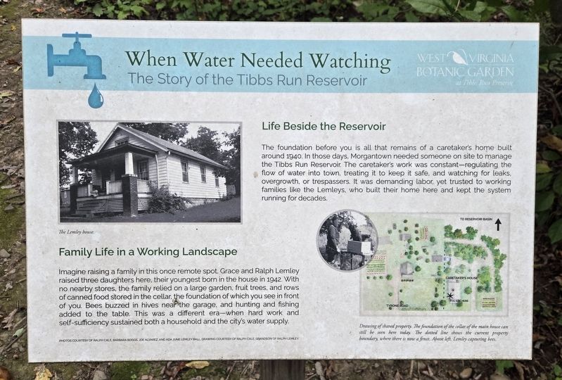 When Water Needed Watching Marker. Click for full size. When Water Needed Watching Marker image. Click for full size.