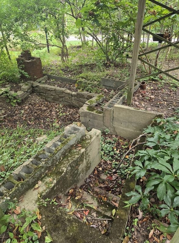 Basement Stairs and Remaining Foundation. Click for full size. Basement Stairs and Remaining Foundation image. Click for full size.
