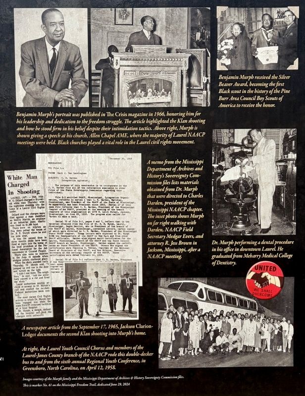 Benjamin Murph Marker. Click for full size. Benjamin Murph Marker image. Click for full size.