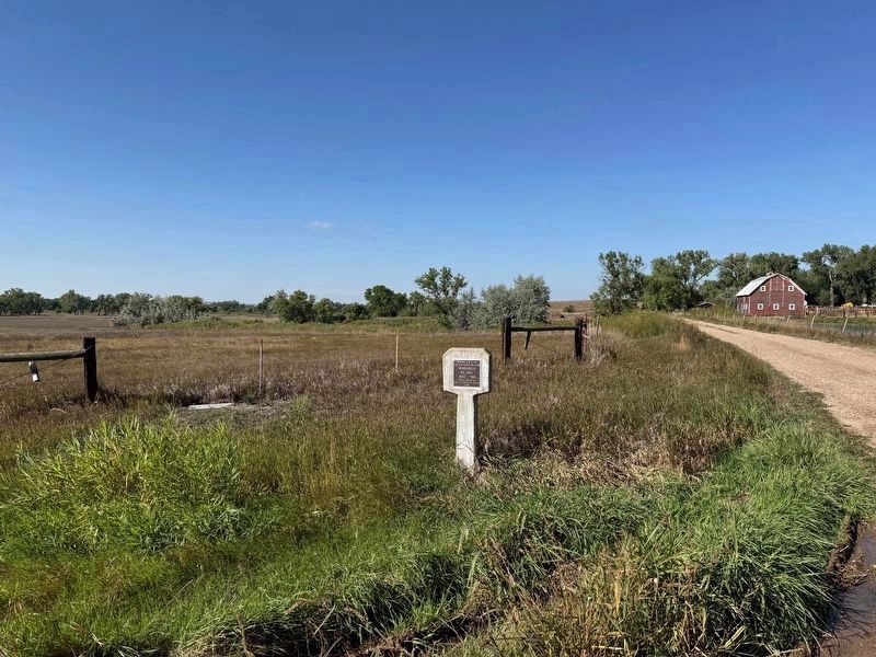 Minnesela, So. Dak. Marker in context.. Click for full size. Minnesela, So. Dak. Marker in context. image. Click for full size.