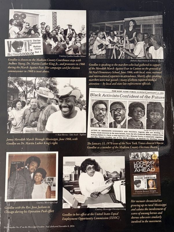 Flonzie Brown Wright Marker. Click for full size. Flonzie Brown Wright Marker image. Click for full size.