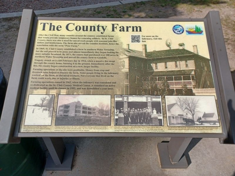 The County Farm Marker image. Click for full size.