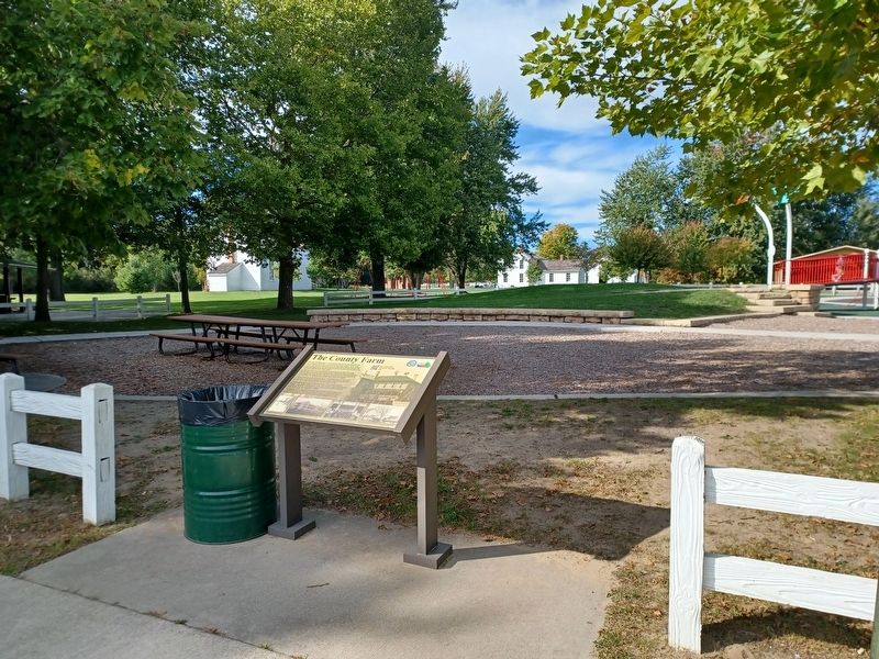 The County Farm Marker image. Click for full size.