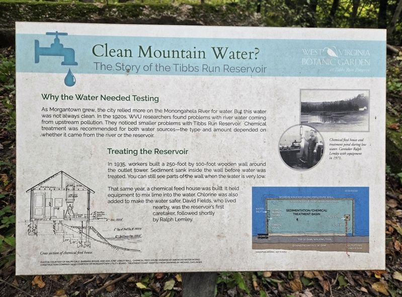 Clean Mountain Water? Marker. Click for full size. Clean Mountain Water? Marker image. Click for full size.