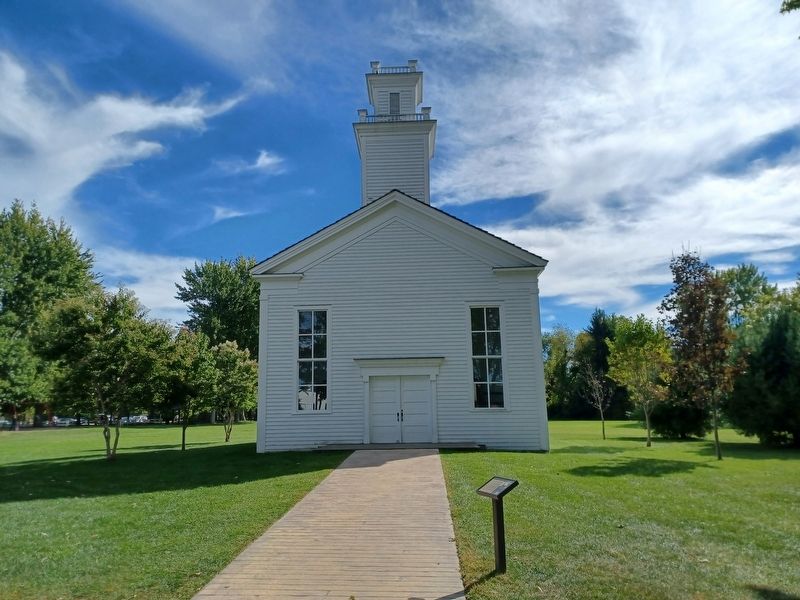 Columbus Bible Church Marker. Click for full size. Columbus Bible Church Marker image. Click for full size.