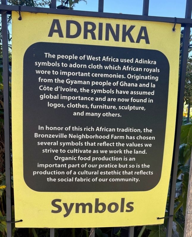 Adrinka Symbols Marker. Click for full size. Adrinka Symbols Marker image. Click for full size.