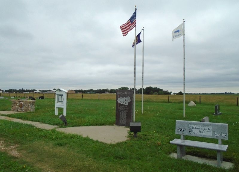 Lost Airmen Marker. Click for full size. Lost Airmen Marker image. Click for full size.