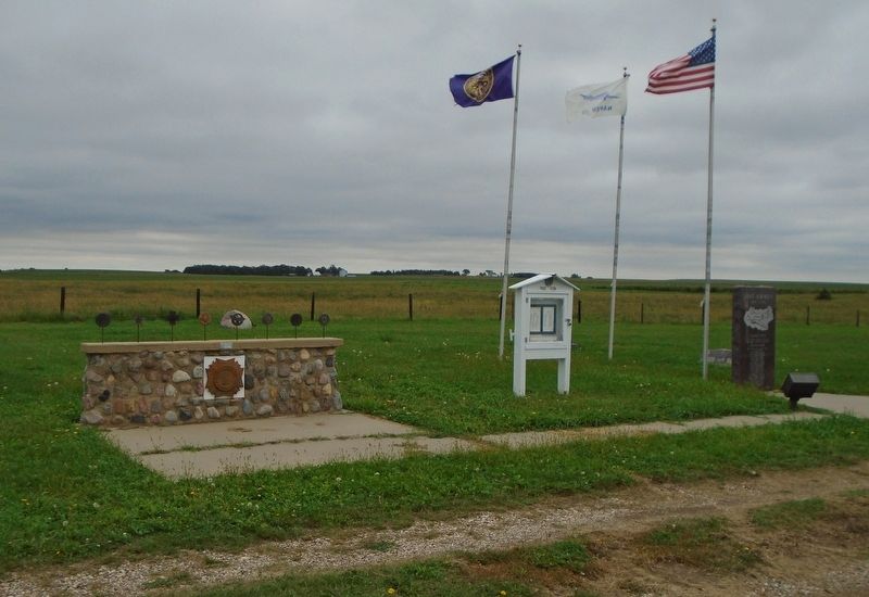 Naper Area Veterans Memorial. Click for full size. Naper Area Veterans Memorial image. Click for full size.