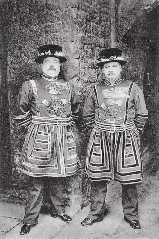 Tower of London - Yeomen of the Guard, Beefeaters image. Click for full size.