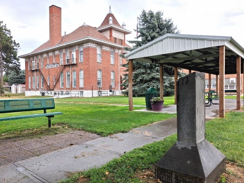 Colburn Park and Marker. Click for full size. Colburn Park and Marker image. Click for full size.