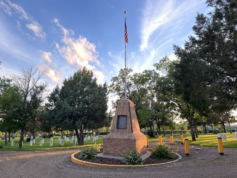 Valley County Veterans Memorial, West. Click for full size. Valley County Veterans Memorial, West image. Click for full size.