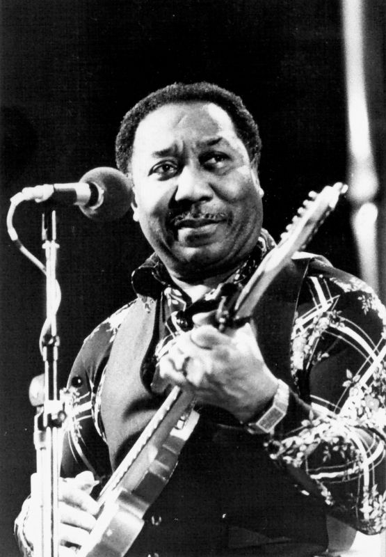 Muddy Waters (1915-1983). Click for full size. Muddy Waters (1915-1983) image. Click for full size.