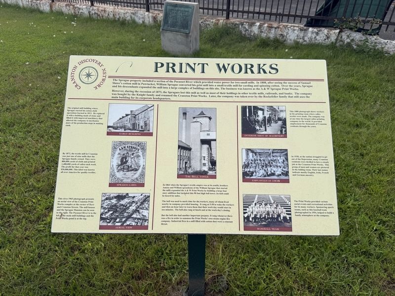 Print Works Marker. Click for full size. Print Works Marker image. Click for full size.