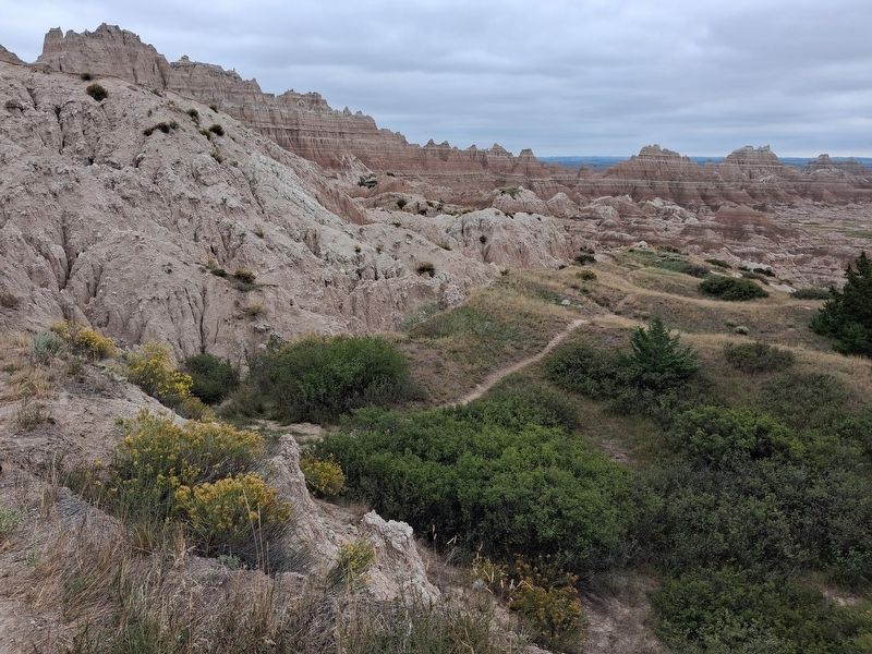 View From Near A Slump And A Bump Marker. Click for full size. View From Near A Slump And A Bump Marker image. Click for full size.