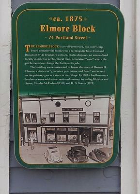 Elmore Block Marker. Click for full size. Elmore Block Marker image. Click for full size.
