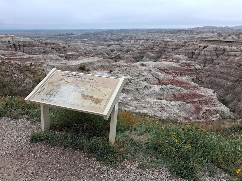 The Big Badlands Marker. Click for full size. The Big Badlands Marker image. Click for full size.