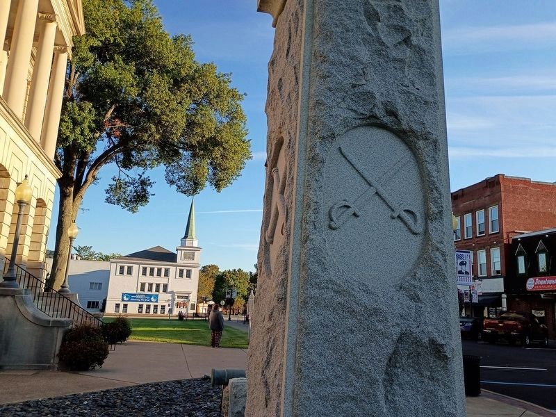 Civil War Memorial. Click for full size. Civil War Memorial image. Click for full size.