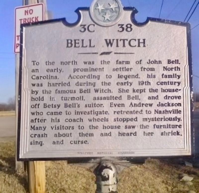Bell Witch Marker image. Click for full size.