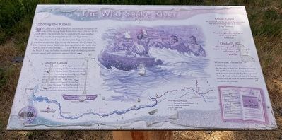 Wild Snake River Marker. Click for full size. Wild Snake River Marker image. Click for full size.