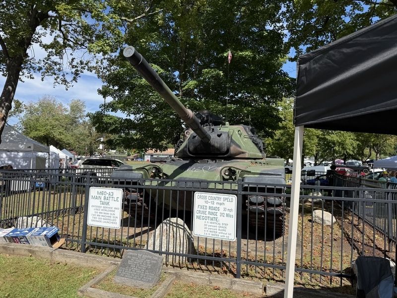 Johnston War Memorial Park Display. Click for full size. Johnston War Memorial Park Display image. Click for full size.