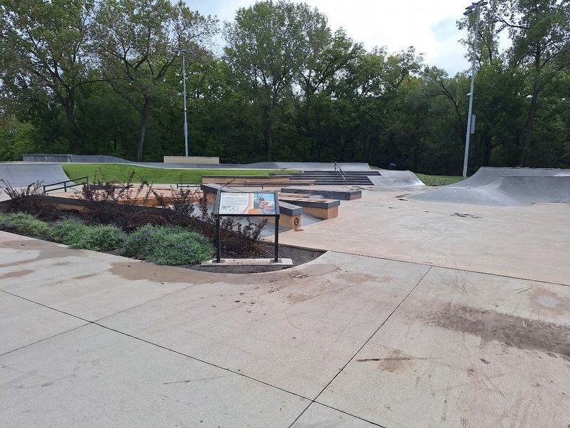 Lenexa Rolling Magic Skate Park Marker. Click for full size. Lenexa Rolling Magic Skate Park Marker image. Click for full size.