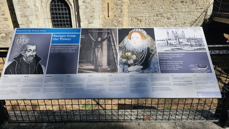 Escape from the Tower Marker. Click for full size. Escape from the Tower Marker image. Click for full size.