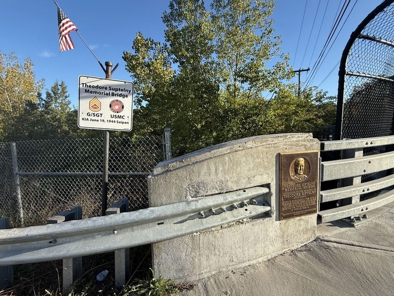 Theodore Suptelny Memorial Bridge Dedications. Click for full size. Theodore Suptelny Memorial Bridge Dedications image. Click for full size.