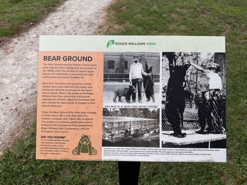 Bear Ground Marker. Click for full size. Bear Ground Marker image. Click for full size.