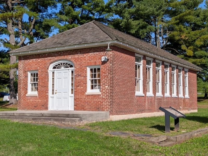 Hart’s Corner Schoolhouse, Marker. Click for full size. Hart’s Corner Schoolhouse, Marker image. Click for full size.
