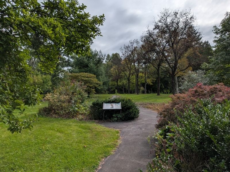 Hunterdon County Arboretum Marker. Click for full size. Hunterdon County Arboretum Marker image. Click for full size.