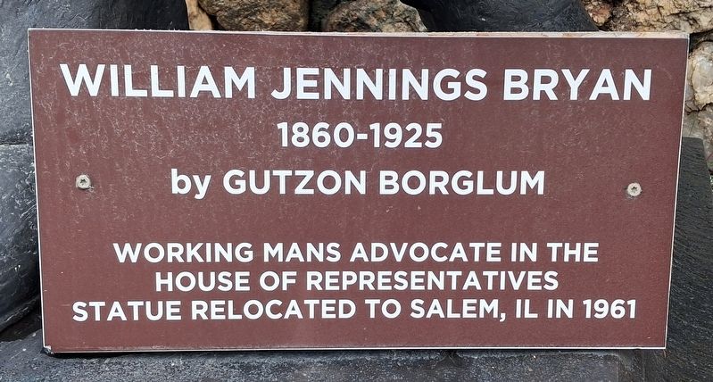William Jennings Bryan Marker image. Click for full size.