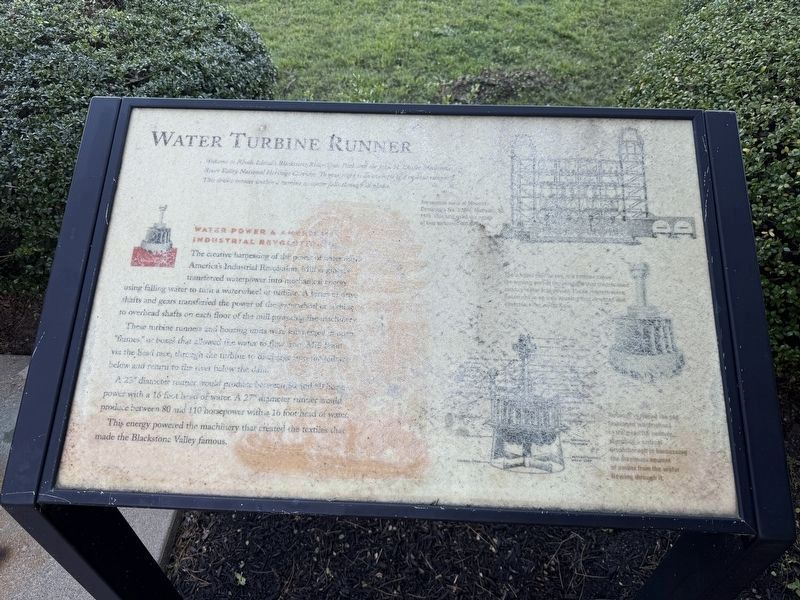 Water Turbine Runner Marker image. Click for full size.