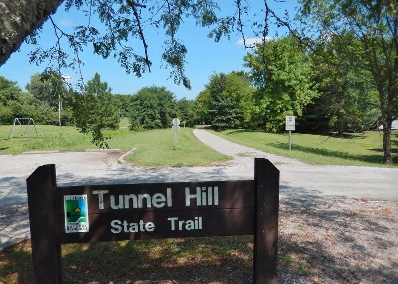 Tunnel Hill State Trail Sign. Click for full size. Tunnel Hill State Trail Sign image. Click for full size.
