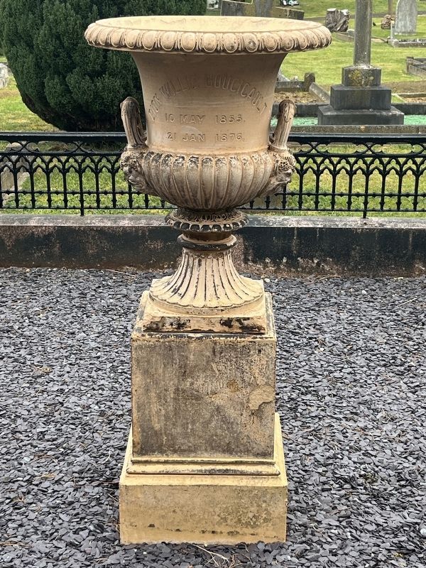 Boucicault's Burial Marker. Click for full size. Boucicault's Burial Marker image. Click for full size.