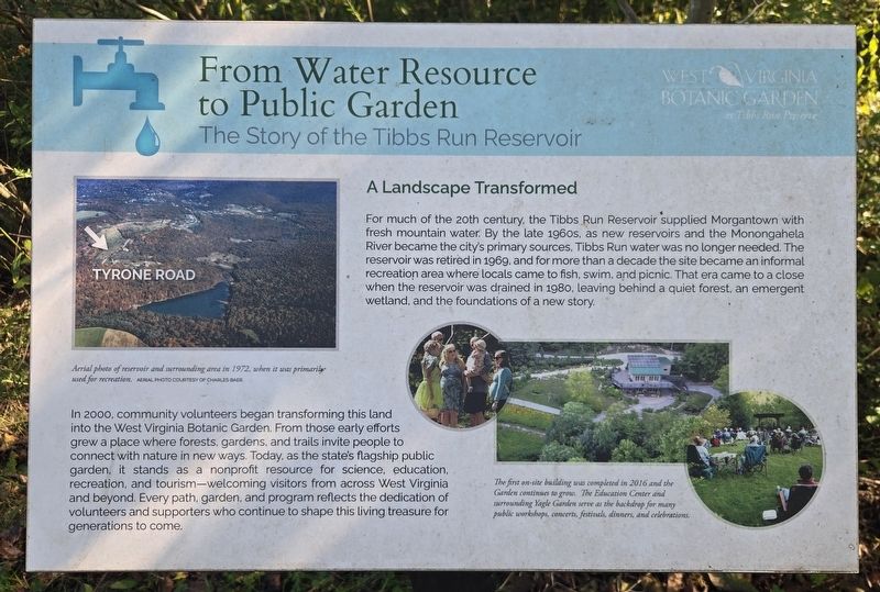 From Water Resource to Public Garden Marker. Click for full size. From Water Resource to Public Garden Marker image. Click for full size.