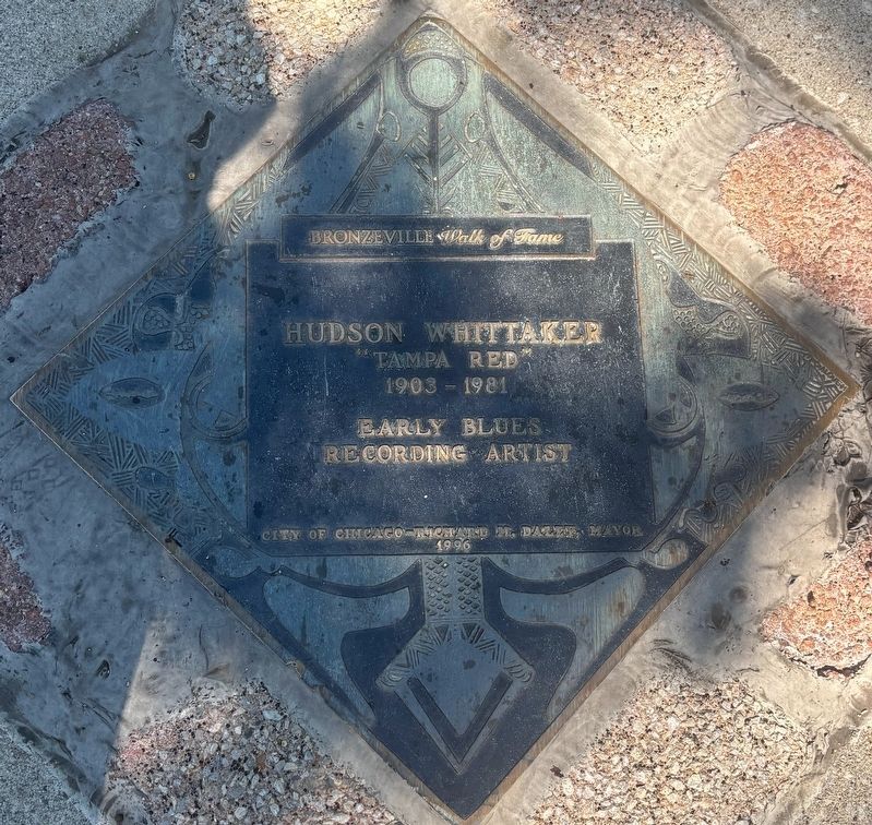 Hudson Whittaker Marker. Click for full size. Hudson Whittaker Marker image. Click for full size.