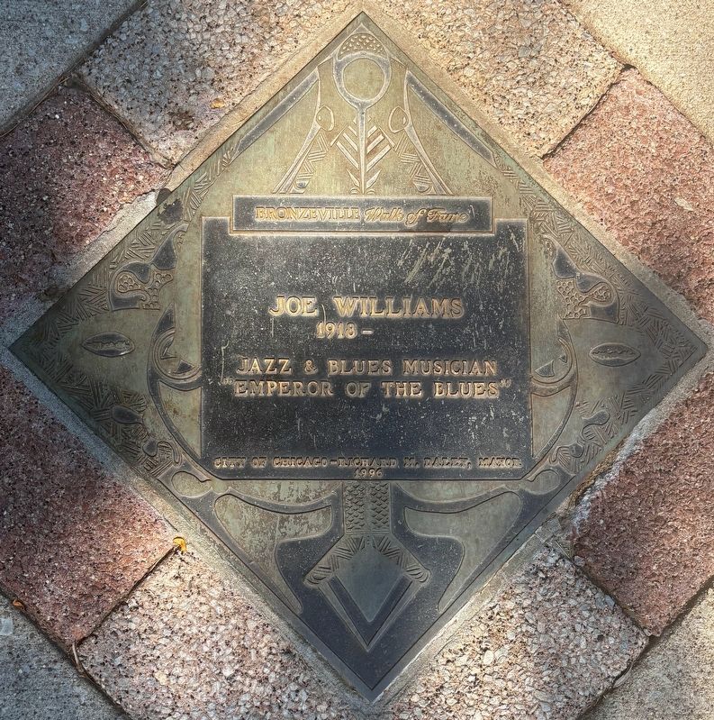 Joe Williams Marker. Click for full size. Joe Williams Marker image. Click for full size.