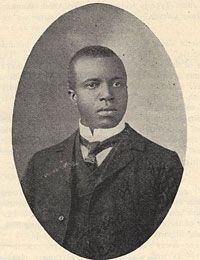 Scott Joplin Marker. Click for full size. Scott Joplin Marker image. Click for full size.