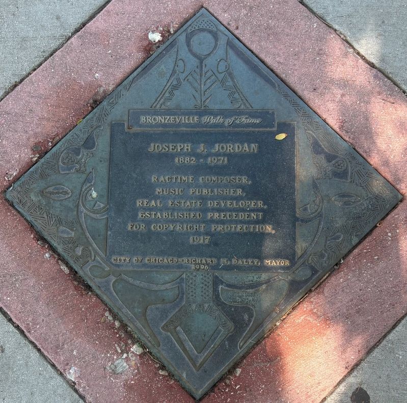 Joseph J. Jordan Marker. Click for full size. Joseph J. Jordan Marker image. Click for full size.