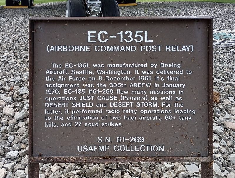 EC-135L Marker. Click for full size. EC-135L Marker image. Click for full size.
