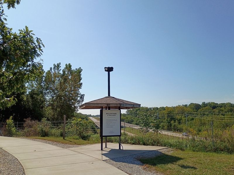 Wabash & Erie Canal Marker image. Click for full size.