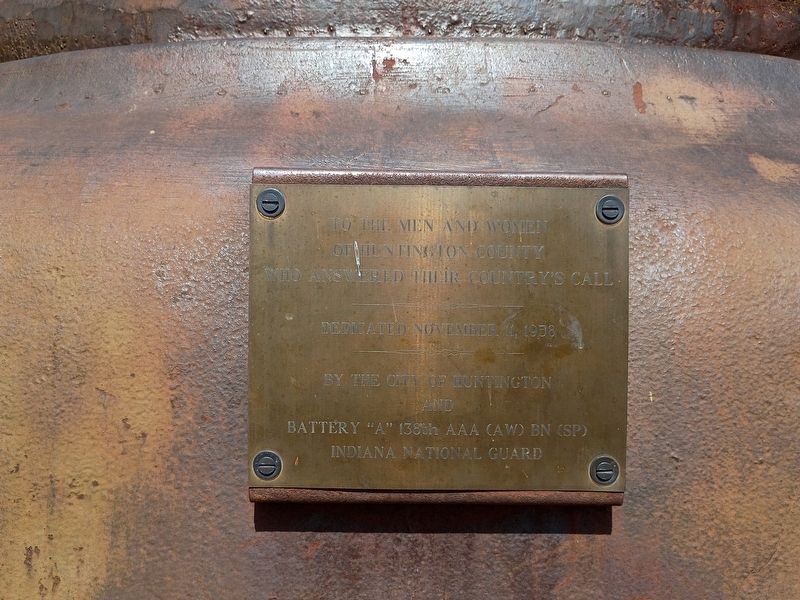 Veterans Memorial Marker. Click for full size. Veterans Memorial Marker image. Click for full size.