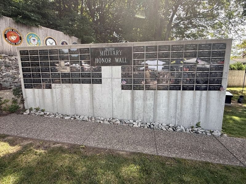 Military Honor Wall Memorial. Click for full size. Military Honor Wall Memorial image. Click for full size.