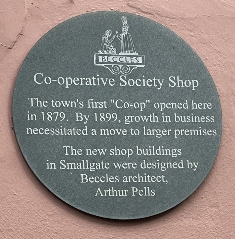 Co-operative Society Shop Marker. Click for full size. Co-operative Society Shop Marker image. Click for full size.